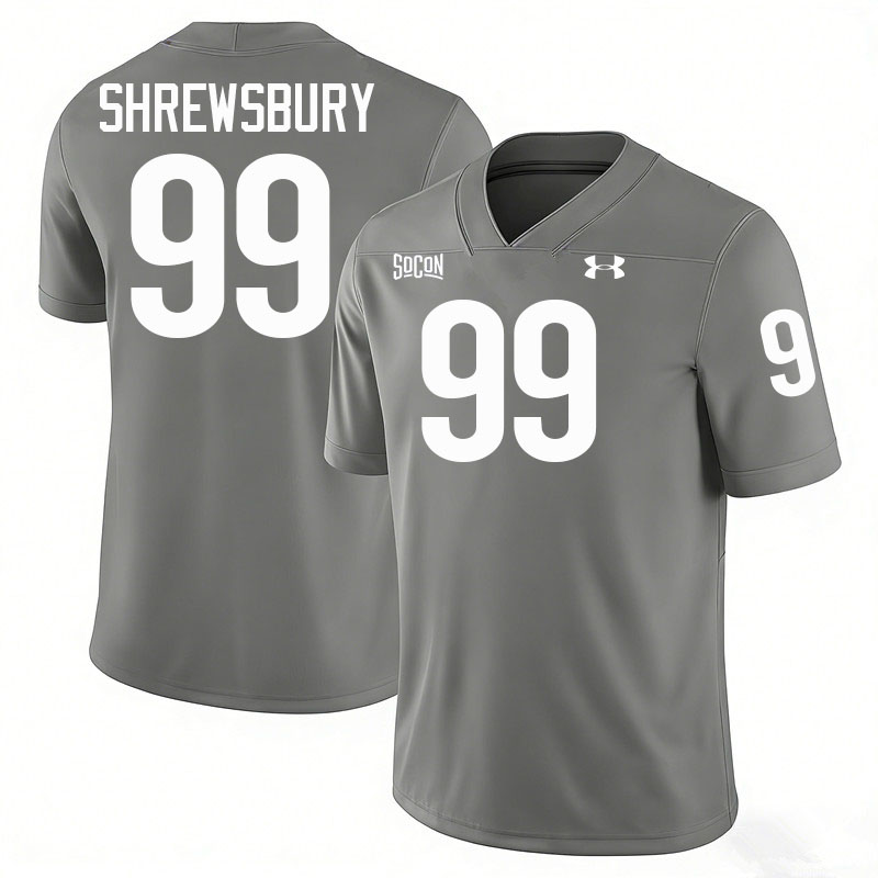 Virginia Military Institute Keydets #99 Ben Shrewsbury College Football Jerseys,Uniforms-Grey Virginia Military Institute Keydets #99 Ben Shrewsbury College Football Jerseys,Uniforms-Grey